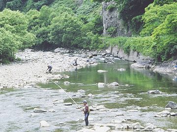 赤石川渓流