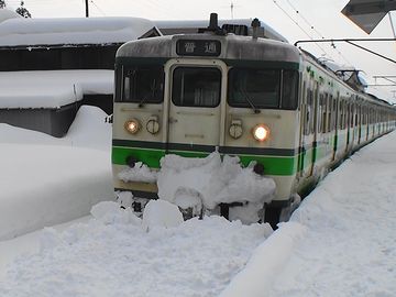 新潟市内ではありませんが、越後線です