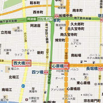 堀鶴見緑地線の『西大橋』が最寄り駅