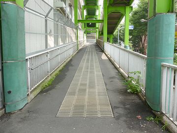 歩道橋の平坦部