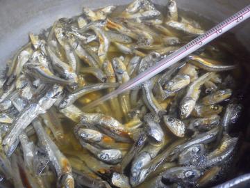煮干しは、スープの出汁でしょ」