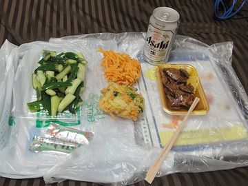 夕食の全貌です