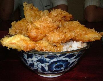 「深川つり舟」さんの天丼