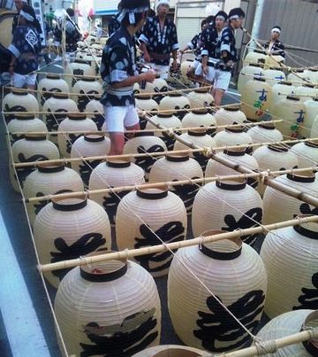 秋田の人って、提灯が好きなのかしら