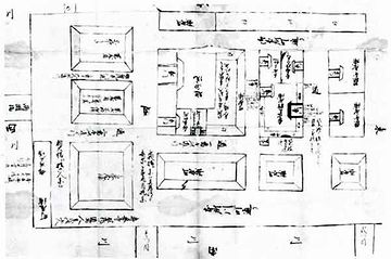 浪士が入手していた吉良邸絵図面