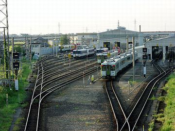 新津駅は、鉄道の一大拠点
