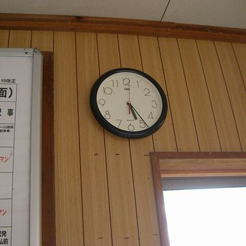 貼り紙が消えてます