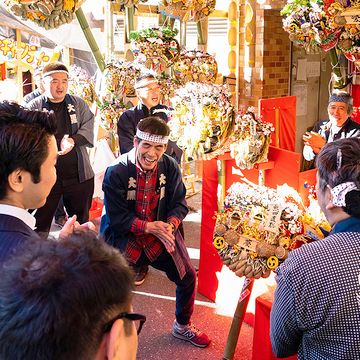 浅草の『鷲(おおとり)神社』酉の市