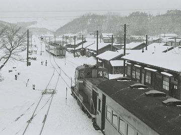 1985年の『鰺ヶ沢駅』