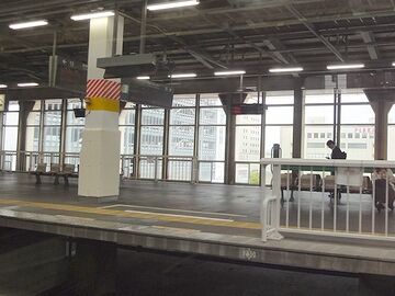 新潟駅に停まりました