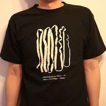 サナダ虫のTシャツ
