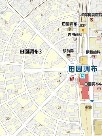 田園調布駅の西側