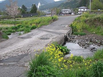 由布院・沈み橋