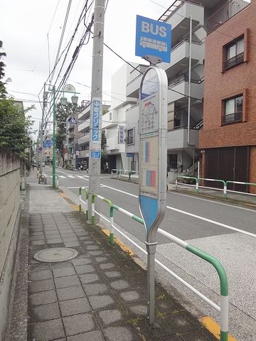 バス停を確認