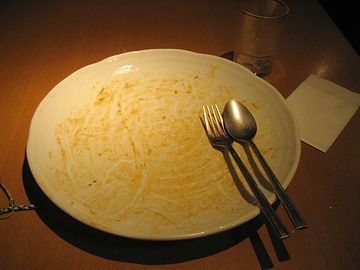 ボクは、完食の習慣しかありません