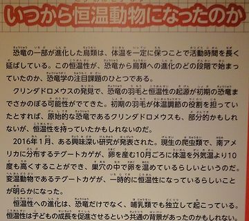 卵を温められるのは、恒温動物