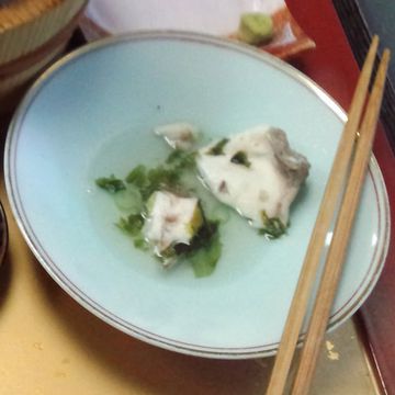 美野幸「石焼き定食」鯛の身
