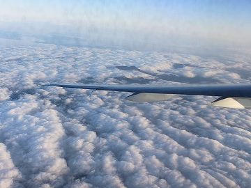 雲海の上