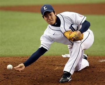 現在のプロ野球では、西武の牧田和久だけです