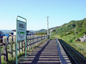 『白神岳登山口』通過です