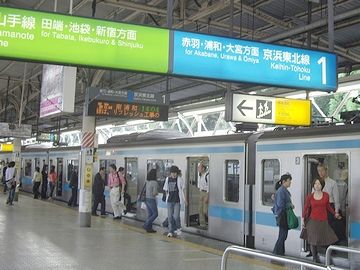 上野駅1,2番線