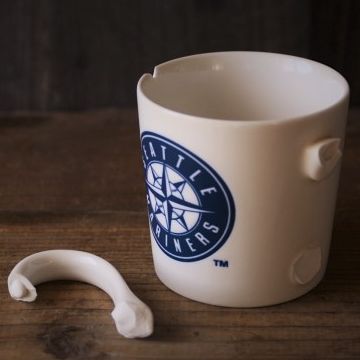 ポロッと欠け落ちる