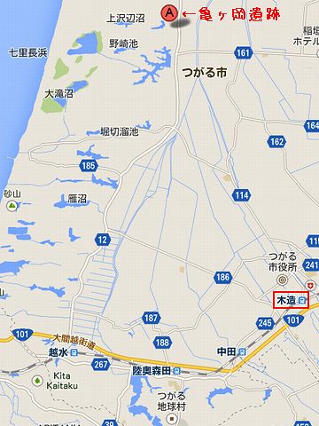 七里長浜という海岸近くです