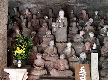 石見銀山(島根県大田市)の『羅漢寺』にある五百羅漢