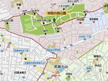 最寄り駅は、東急目黒線の武蔵小山