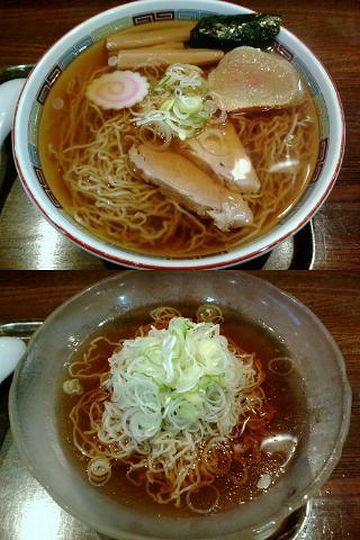 支那そば伊藤・中華そば+そのまんま冷やし
