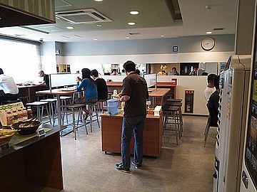 『スーパーホテル東京・亀戸』の朝食会場