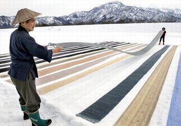 雪晒し