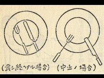 江田島海軍兵学校では、テーブルマナーの授業があったそうです