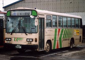 乗れるバスは、弘南バスだけです