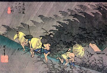 夕立が降ったらどうするわけ?