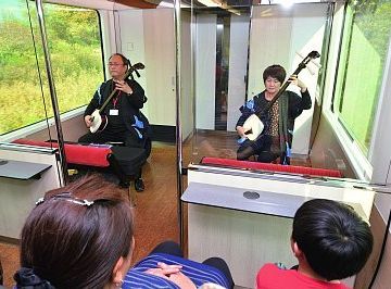 あの後、津軽三味線が聞けたんでしょ