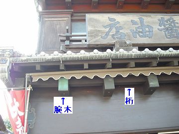 『小寺醤油店』の<出桁造り>