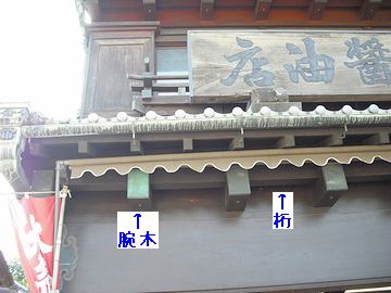 『小寺醤油店』の＜出桁造り＞