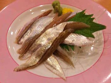 ハタハタのお刺身