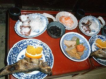 真山伝承館・けっこう美味しそうなお膳
