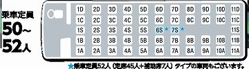 予約のとき、座席を選べない