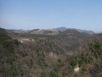 「九重“夢”大吊橋」からの眺め