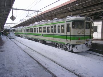 新潟でも、冬のダイヤが当てにならなくなったの
