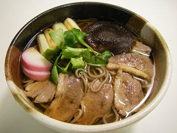 鴨南蛮とか?