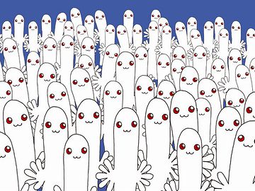 まんまと外に出た小虫は、すみやかに小腸に移動する