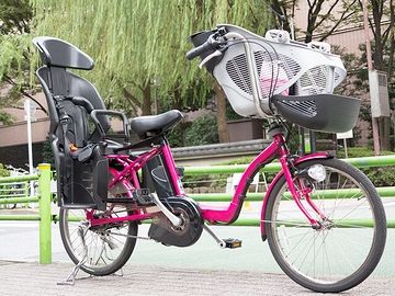子供乗せ電動アシスト自転車