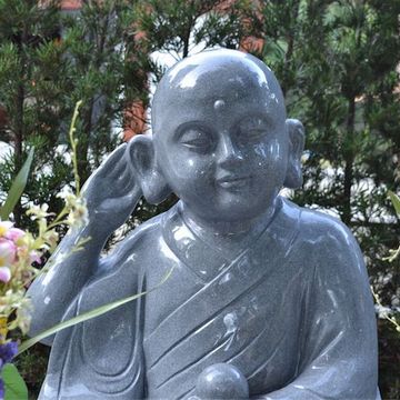 兵庫県西宮市『鷲林寺』の“聞き耳地蔵”さん