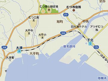 わずか、8秒ですが、『下北駅』が北です