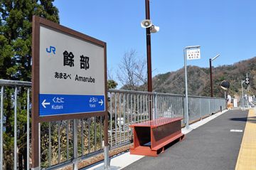 駅の“あまる”は、旧字なんですよ