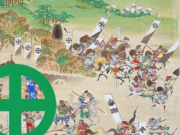 関ヶ原から敗走する島津勢